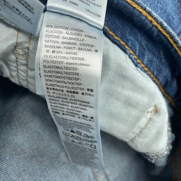 NEW Levis 511 Slim Straight Fit Jeans Men's Size 40x32 Stretch Denim - Picture 6 of 9